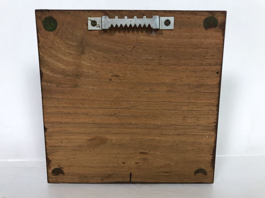 One Of A Kind Vintage 1975 Walt Disney Productions - Buena Vista Fulton Burley Relief Wall Plaque For Helping Promote The Movie 'Snow White' With Snow White Dwarf Figurine 5 X 5 [Photo 7]