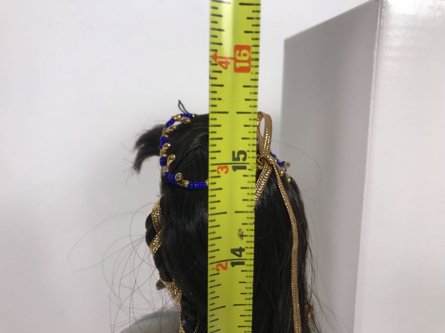 New 1998 Mel Odom - The Gene Marshall Collection Doll 'Daughter Of The Nile' 15.5H [Photo 9]