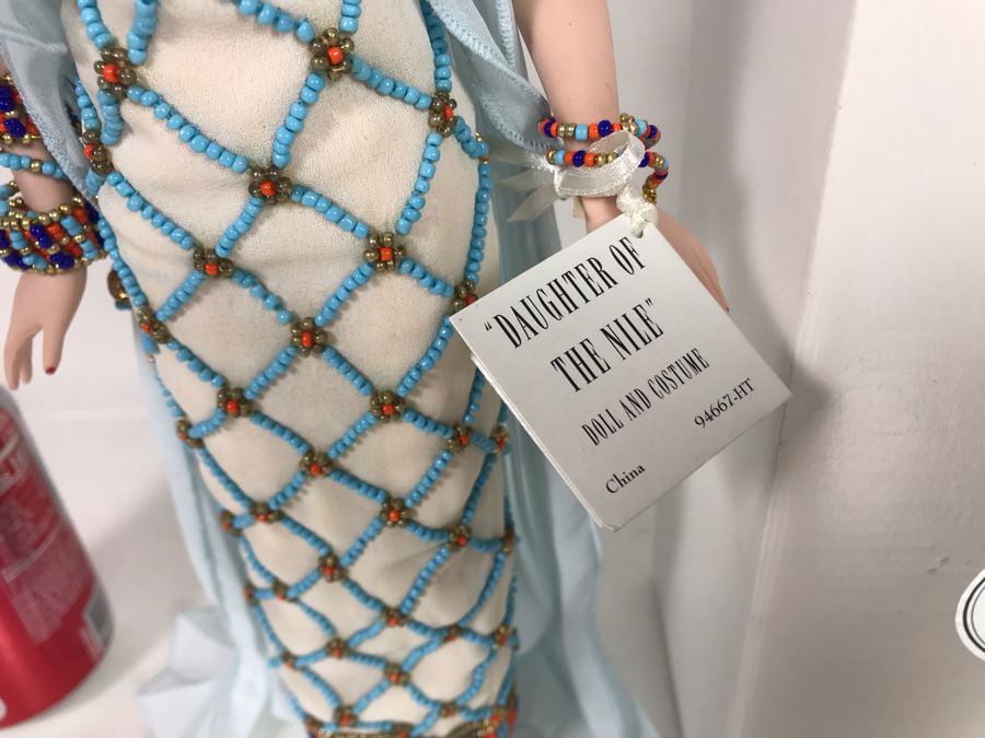 New 1998 Mel Odom - The Gene Marshall Collection Doll 'Daughter Of The Nile' 15.5H [Photo 4]
