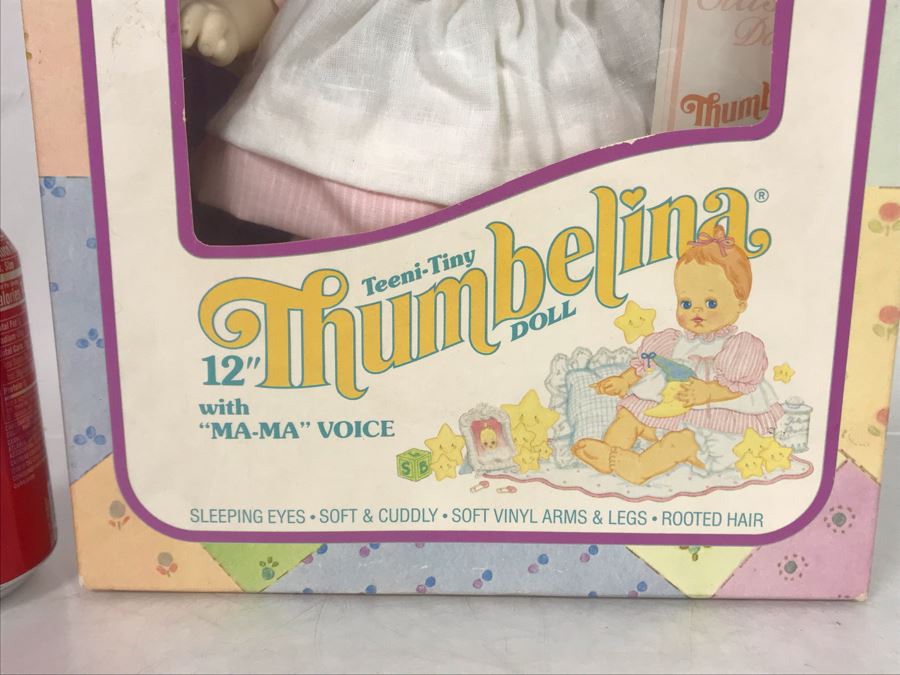 New Vintage 1984 Ideal 12' Thumbelina Doll [Photo 4]