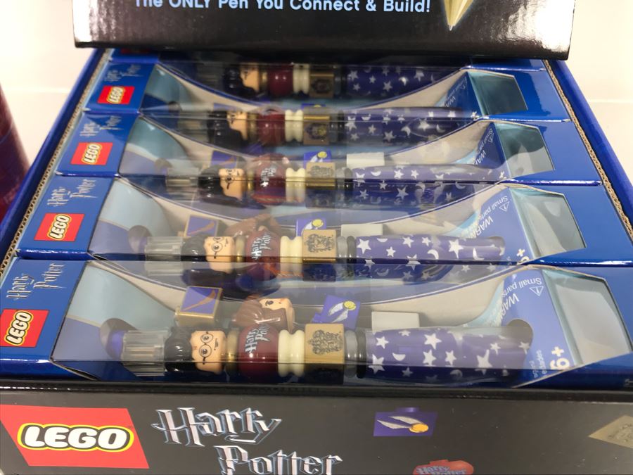 LEGO Harry Potter Collectible Pens With Store Display Merchandiser - 12 Pens Total [Photo 3]