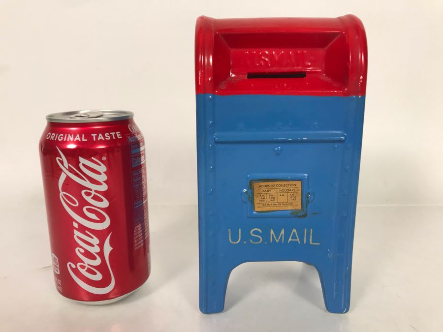 Vintage U.S. Mail Piggy Bank Made In Japan 7H X 4W [Photo 1]