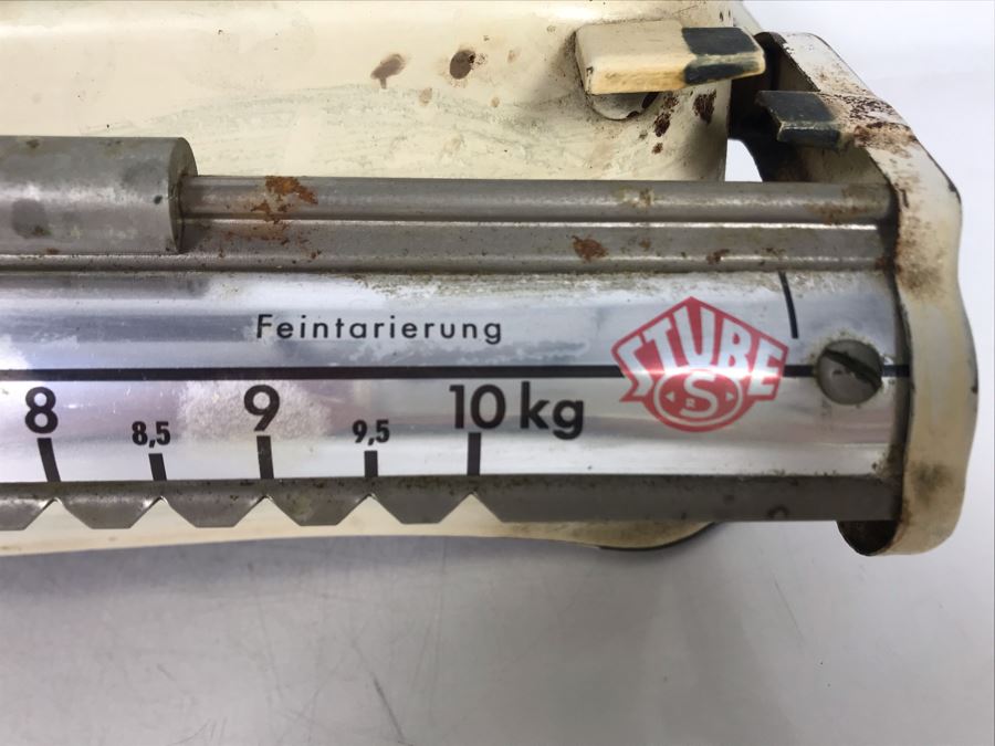 Vintage German Stube Kitchen Scale 13W X 8D X 4H [Photo 4]