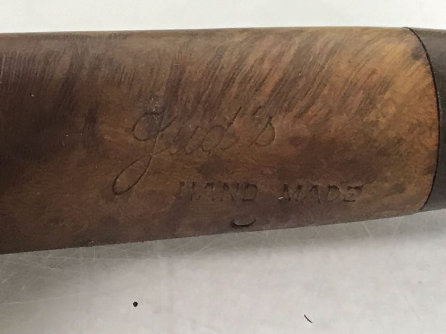 (3) Vintage Hand Carved Wooden Smoking Pipes And Vintage Climax Tin [Photo 13]