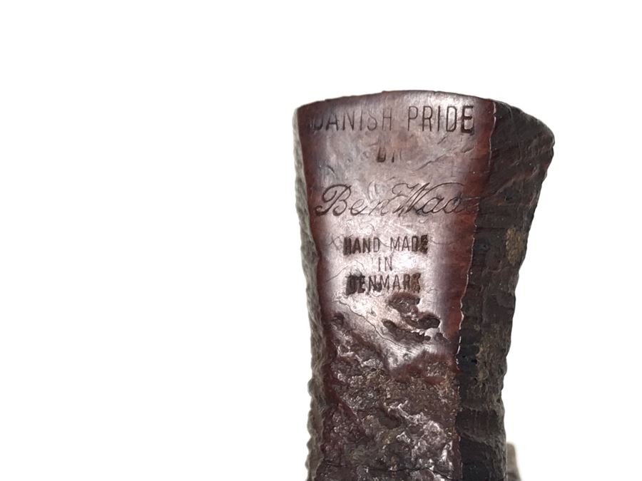 Pair Of Hand Carved Danish Ben Wade Smoking Pipes [Photo 13]