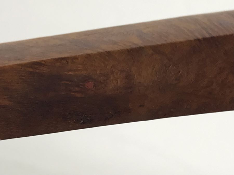 Pair Of Vintage Hand Made Wooden Smoking Pipes [Photo 12]