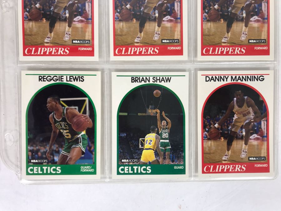 Vintage 1980s 1990s Basketball Cards: Dominique Wilkins, Patrick Ewing, Earving Magic Johnson, Charles Barkley [Photo 7]