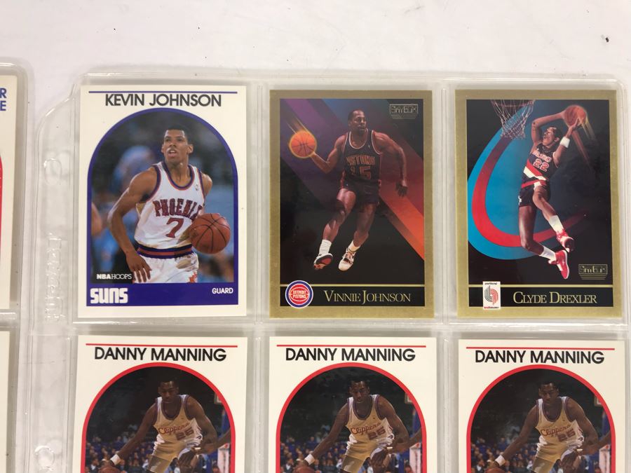Vintage 1980s 1990s Basketball Cards: Dominique Wilkins, Patrick Ewing, Earving Magic Johnson, Charles Barkley [Photo 5]
