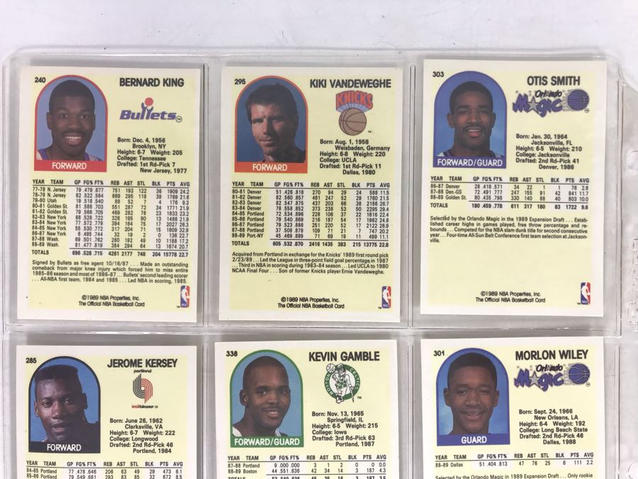 Vintage 1980s 1990s Basketball Cards: Michael Jordan, Patrick Ewing, Mark Jackson [Photo 9]