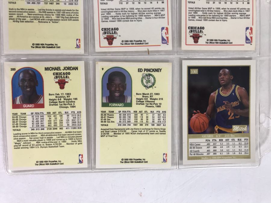 Vintage 1980s 1990s Basketball Cards: Michael Jordan, Patrick Ewing, Mark Jackson [Photo 14]