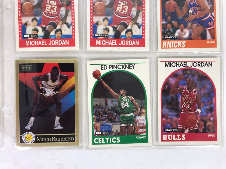 Vintage 1980s 1990s Basketball Cards: Michael Jordan, Patrick Ewing, Mark Jackson [Photo 7]