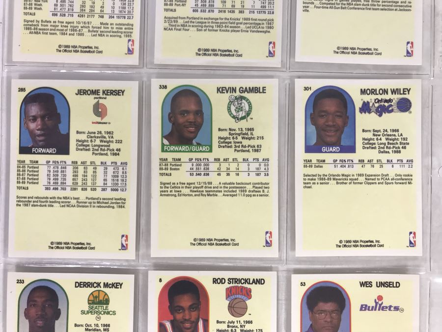 Vintage 1980s 1990s Basketball Cards: Michael Jordan, Patrick Ewing, Mark Jackson [Photo 10]