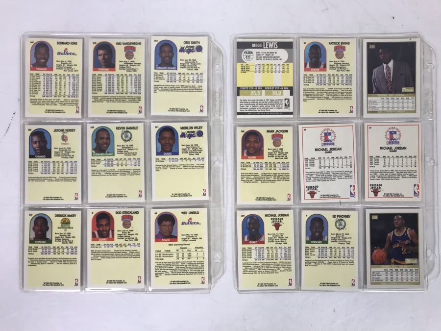 Vintage 1980s 1990s Basketball Cards: Michael Jordan, Patrick Ewing, Mark Jackson [Photo 8]