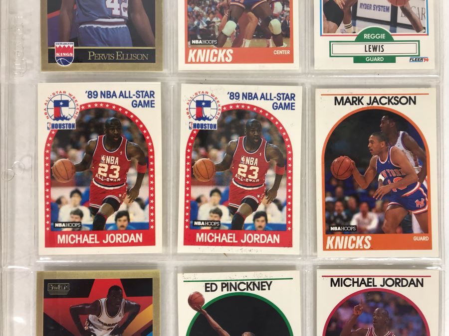 Vintage 1980s 1990s Basketball Cards: Michael Jordan, Patrick Ewing, Mark Jackson [Photo 6]