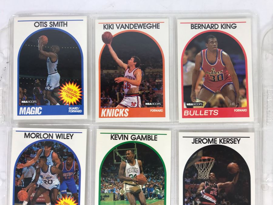 Vintage 1980s 1990s Basketball Cards: Michael Jordan, Patrick Ewing, Mark Jackson [Photo 2]