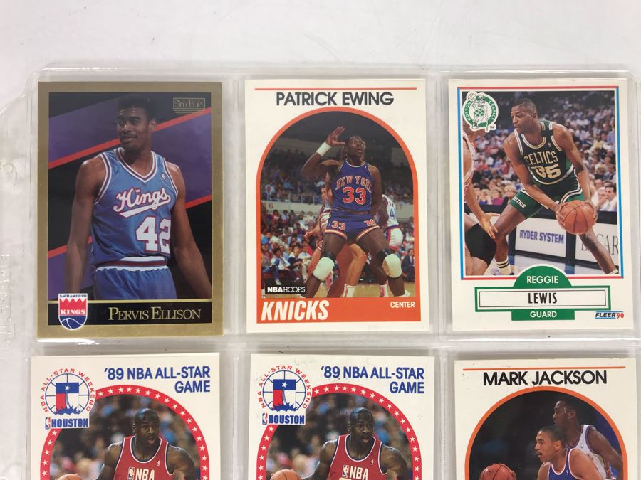 Vintage 1980s 1990s Basketball Cards: Michael Jordan, Patrick Ewing, Mark Jackson [Photo 5]