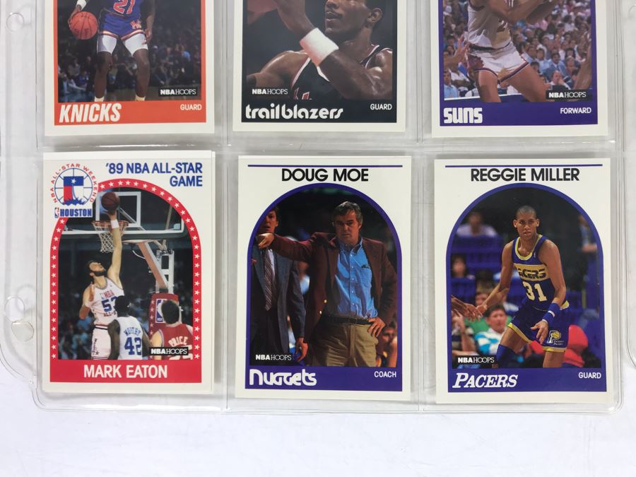 Vintage 1980s 1990s Basketball Cards: Clyde Drexler, Reggie Miller, Karl Malone, James Worthy, Kevin McHale, Charles Barkley [Photo 4]