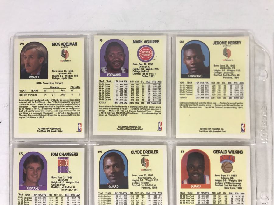 Vintage 1980s 1990s Basketball Cards: Clyde Drexler, Reggie Miller, Karl Malone, James Worthy, Kevin McHale, Charles Barkley [Photo 9]