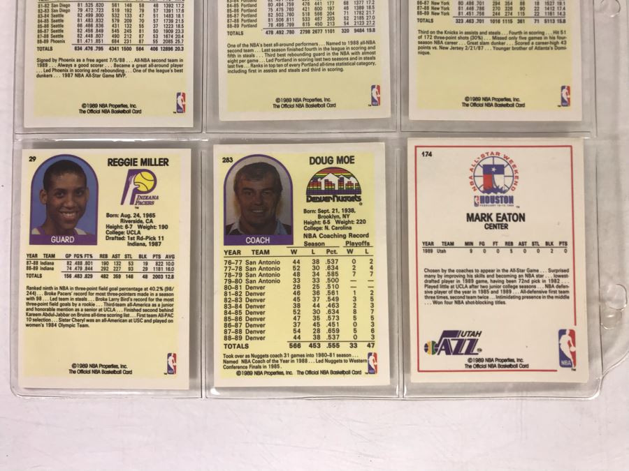 Vintage 1980s 1990s Basketball Cards: Clyde Drexler, Reggie Miller, Karl Malone, James Worthy, Kevin McHale, Charles Barkley [Photo 11]