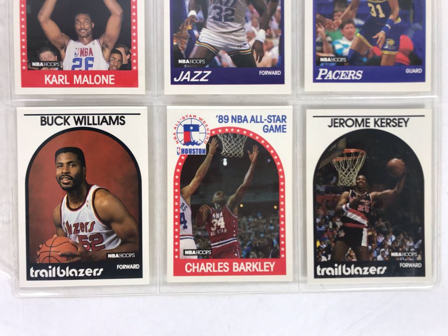 Vintage 1980s 1990s Basketball Cards: Clyde Drexler, Reggie Miller, Karl Malone, James Worthy, Kevin McHale, Charles Barkley [Photo 7]