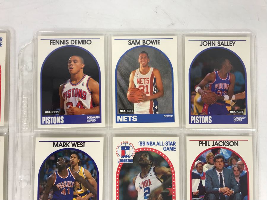 Vintage 1980s 1990s Basketball Cards: John Stockton, Chris Mullin, James Worthy, Kevin McHale, Phil Jackson [Photo 5]