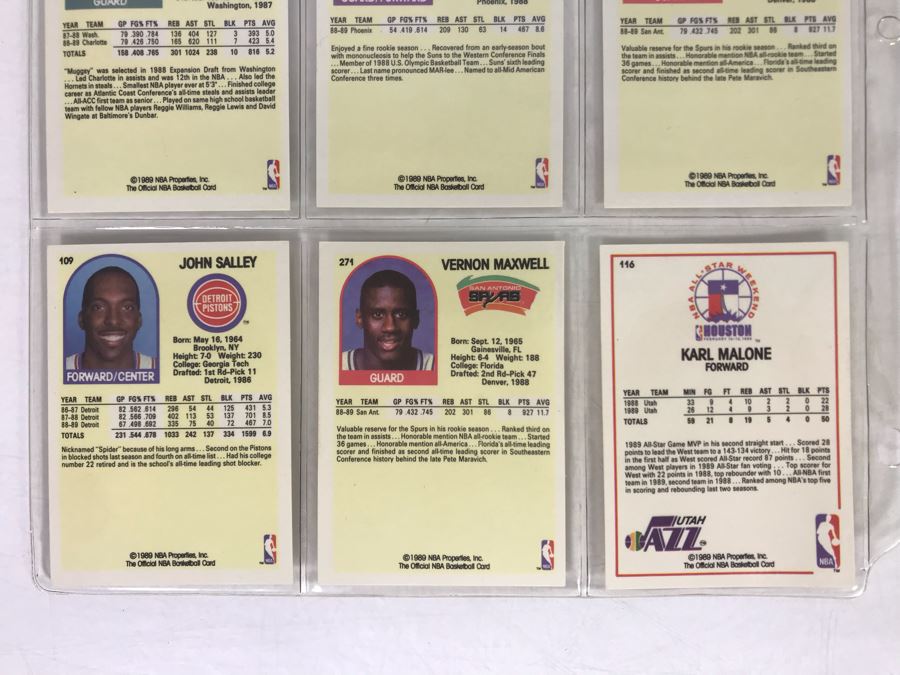 Vintage 1980s 1990s Basketball Cards: Karl Malone, A. C. Green [Photo 11]