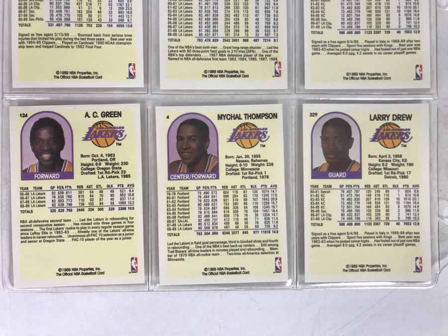 Vintage 1980s 1990s Basketball Cards: Karl Malone, A. C. Green [Photo 14]