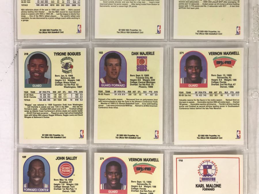 Vintage 1980s 1990s Basketball Cards: Karl Malone, A. C. Green [Photo 10]