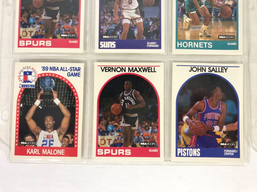 Vintage 1980s 1990s Basketball Cards: Karl Malone, A. C. Green [Photo 4]