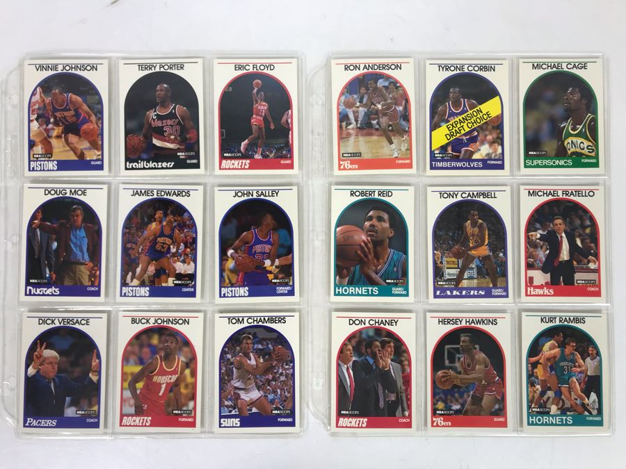 Vintage 1980s 1990s Basketball Cards