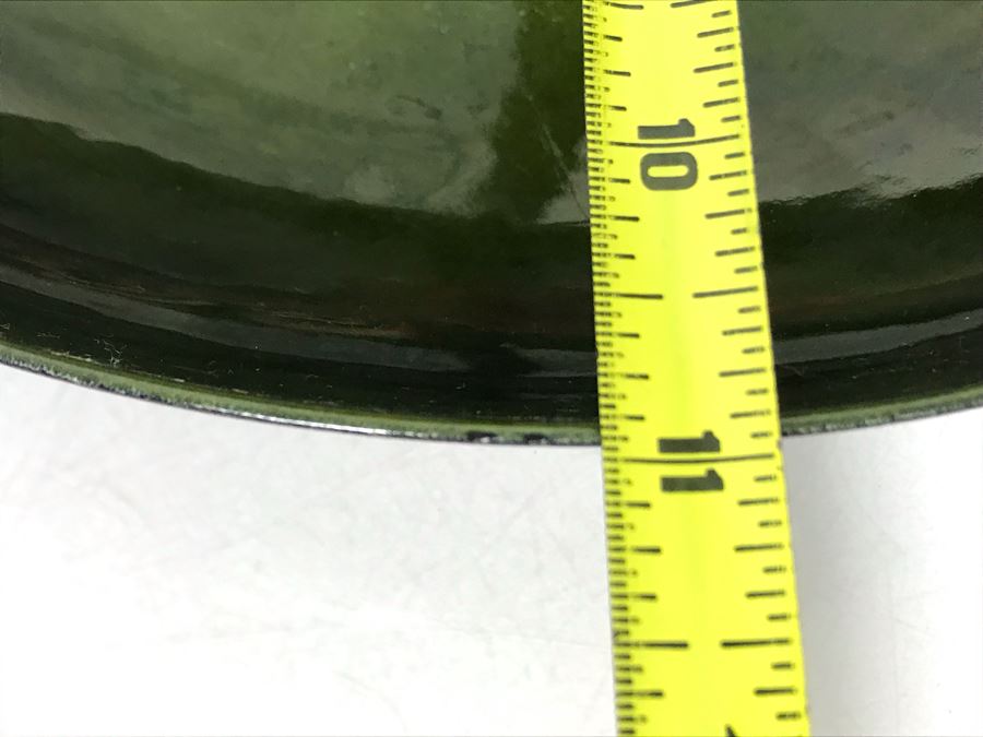 Pair Of Signed Art Metal Enamel Copper Plates 11R & 7R [Photo 12]