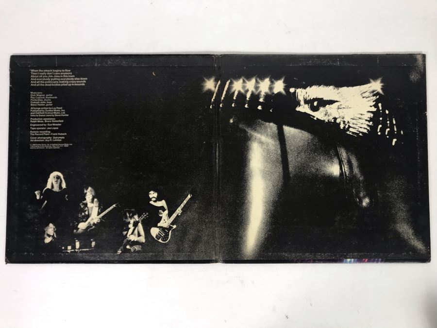 Vintage 1974 Lou Reed Rock N Roll Animal Vinyl Record APL1-0472 [Photo 3]