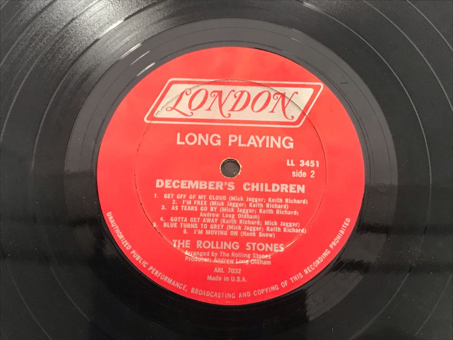(3) Rolling Stones Vinyl Records: December's Children (And Everybody's), Some Girls And Undercover [Photo 7]