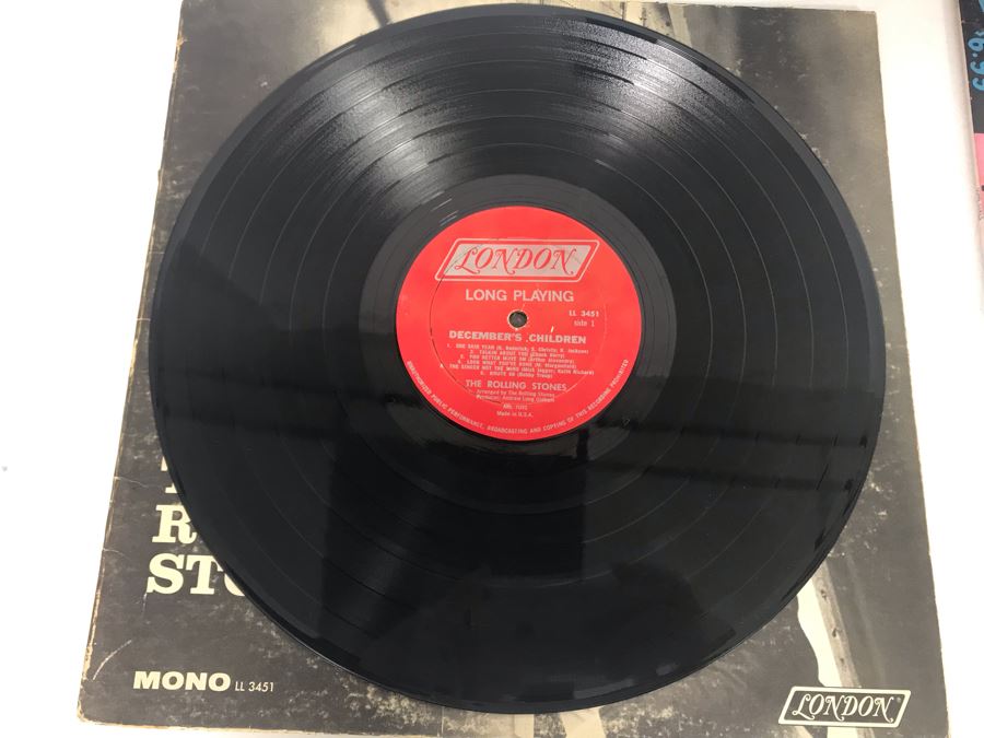 (3) Rolling Stones Vinyl Records: December's Children (And Everybody's), Some Girls And Undercover [Photo 4]