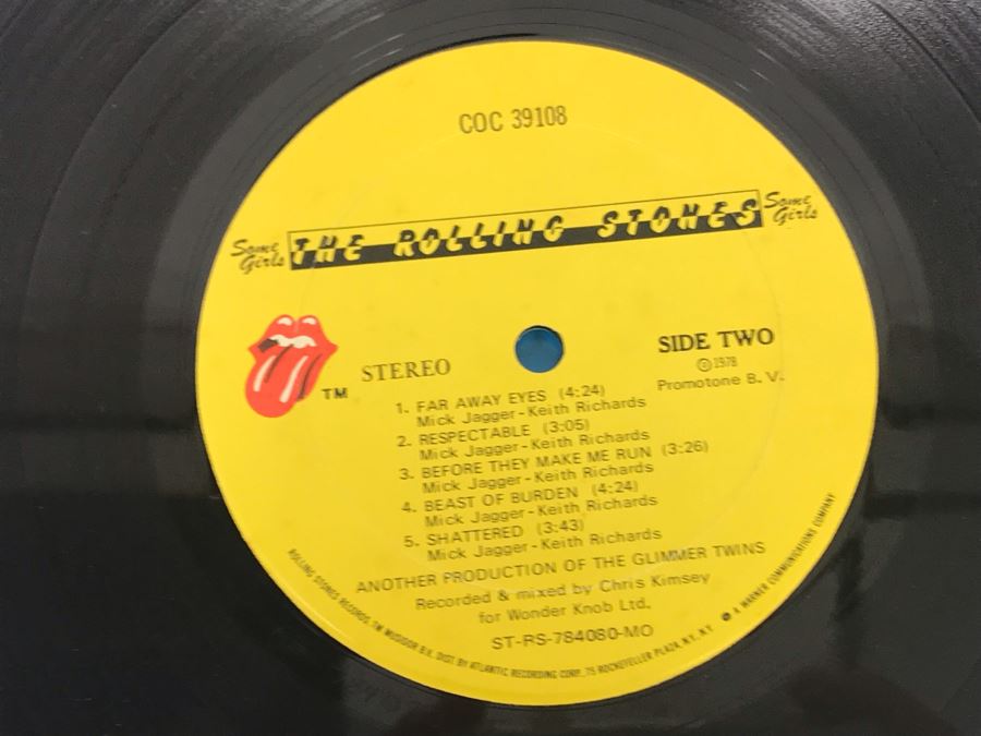 (3) Rolling Stones Vinyl Records: December's Children (And Everybody's), Some Girls And Undercover [Photo 13]