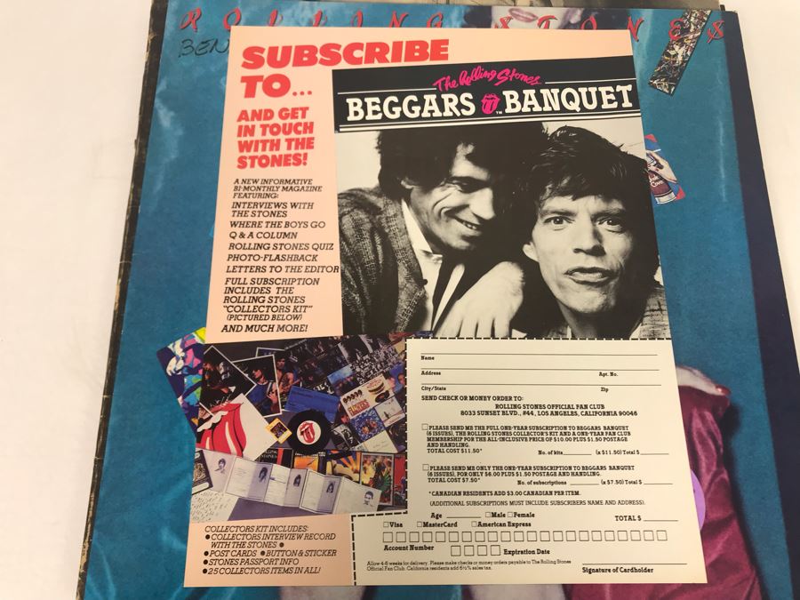 (3) Rolling Stones Vinyl Records: December's Children (And Everybody's), Some Girls And Undercover [Photo 16]