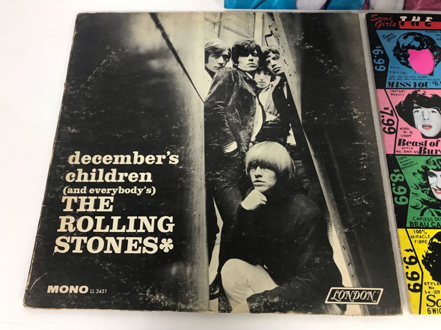 (3) Rolling Stones Vinyl Records: December's Children (And Everybody's), Some Girls And Undercover [Photo 2]