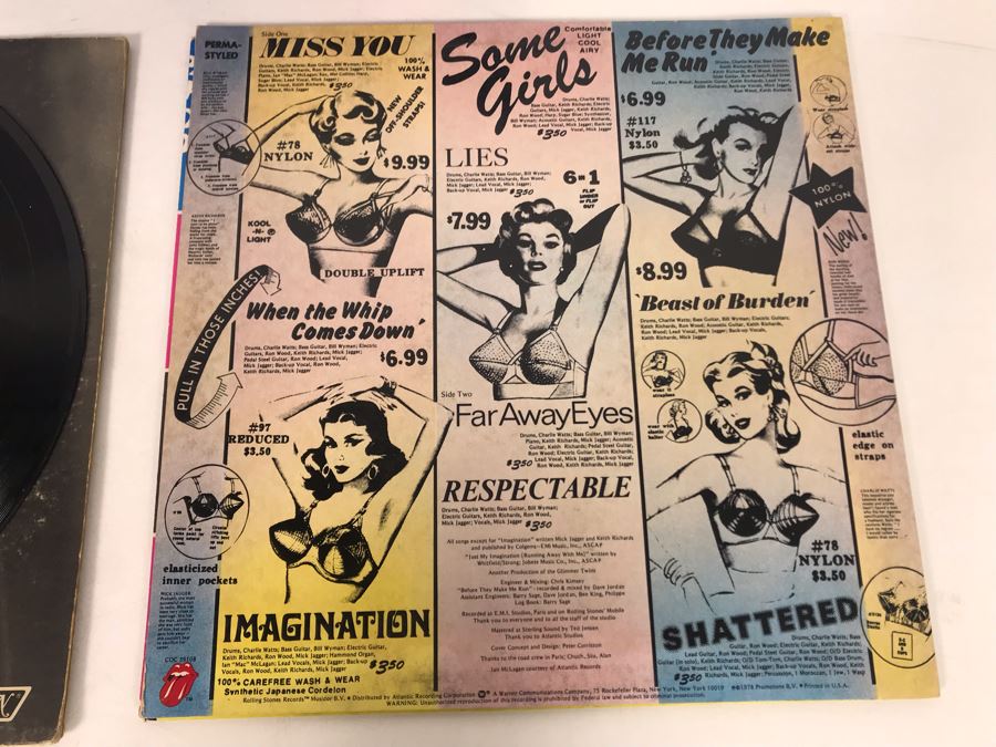 (3) Rolling Stones Vinyl Records: December's Children (And Everybody's), Some Girls And Undercover [Photo 9]