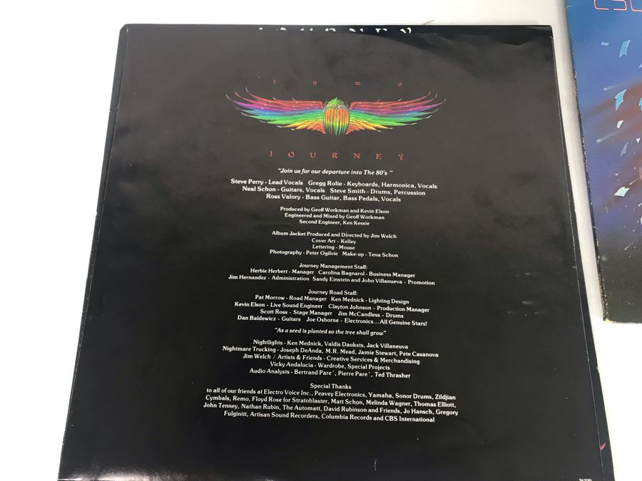 (3) Journey Vinyl Records: (1) Departure And (2) Escape [Photo 4]