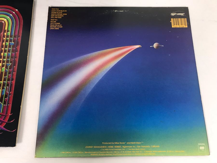 (3) Journey Vinyl Records: (1) Departure And (2) Escape [Photo 10]