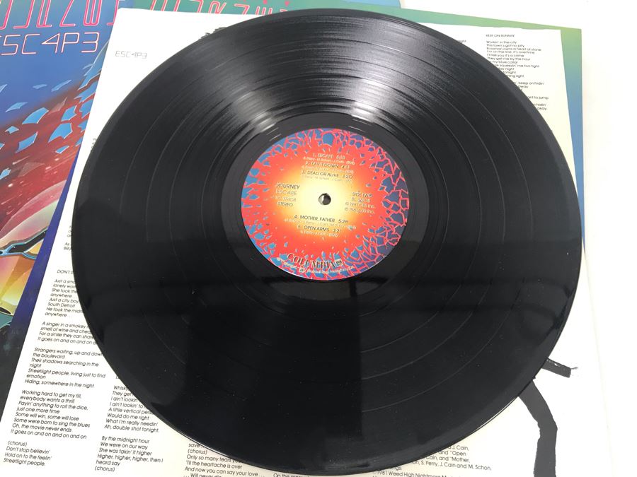 (3) Journey Vinyl Records: (1) Departure And (2) Escape [Photo 18]