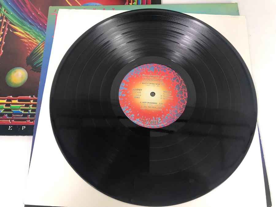 (3) Journey Vinyl Records: (1) Departure And (2) Escape [Photo 12]