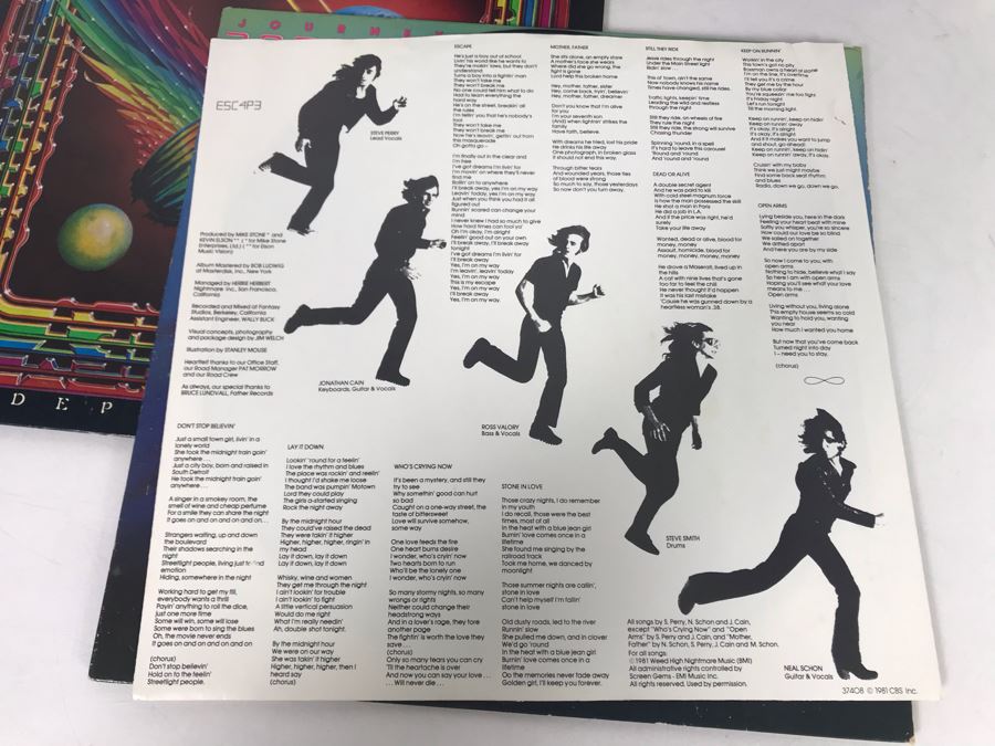 (3) Journey Vinyl Records: (1) Departure And (2) Escape [Photo 11]