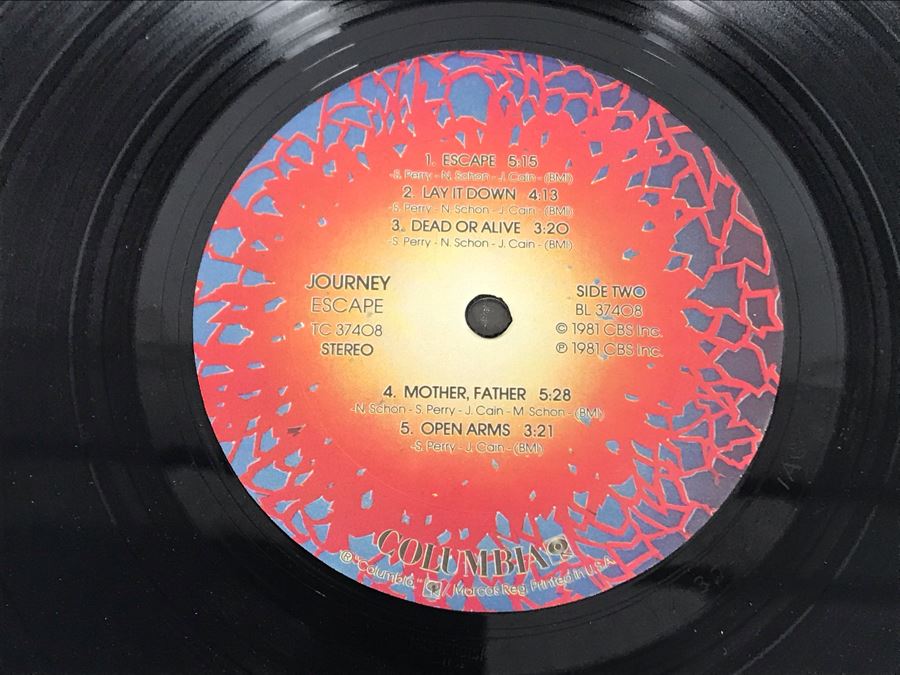 (3) Journey Vinyl Records (1) Departure And (2) Escape