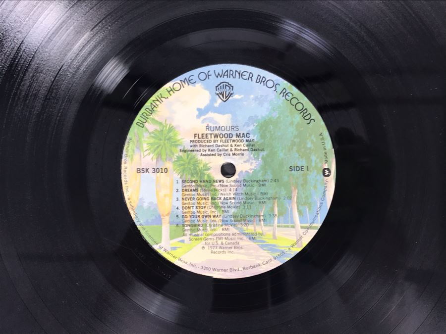 Fleetwood Mac Rumours And Paul McCartney & Wings Band On The Run Vinyl Records [Photo 9]