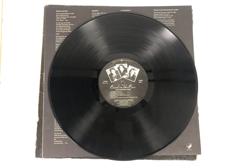 Fleetwood Mac Rumours And Paul McCartney & Wings Band On The Run Vinyl Records [Photo 17]