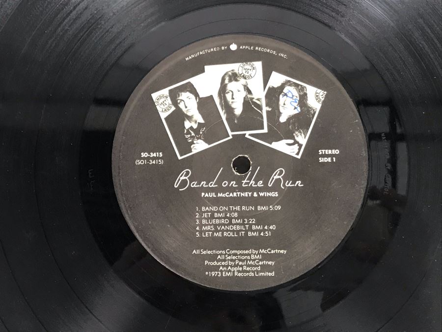 Fleetwood Mac Rumours And Paul McCartney & Wings Band On The Run Vinyl Records [Photo 16]