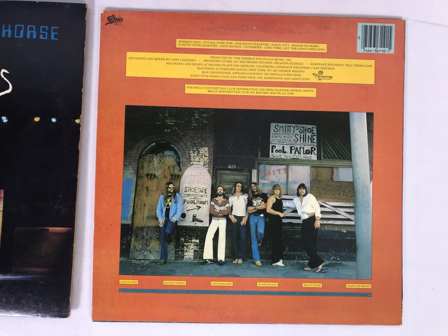 Vinyl Records: Molly Hatchet Firtin With Disaster, Neil Young & Crazy Horse Rust Never Sleeps And Live Rust, It's A Beautiful Day Limited Edition Record [Photo 3]
