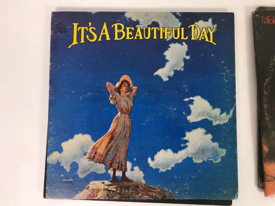 Vinyl Records: Molly Hatchet Firtin With Disaster, Neil Young & Crazy Horse Rust Never Sleeps And Live Rust, It's A Beautiful Day Limited Edition Record [Photo 23]