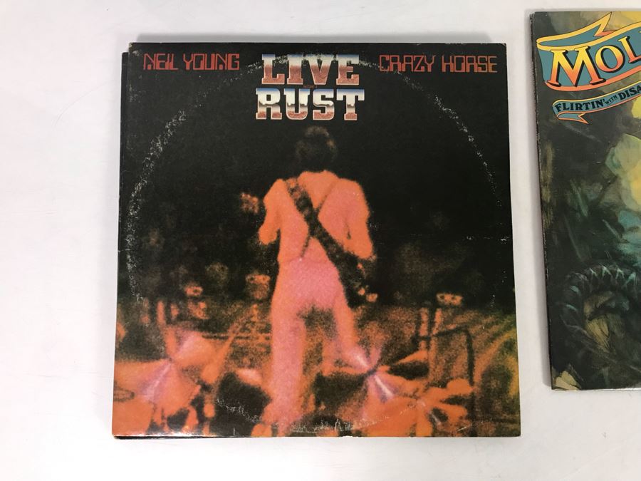 Vinyl Records: Molly Hatchet Firtin With Disaster, Neil Young & Crazy Horse Rust Never Sleeps And Live Rust, It's A Beautiful Day Limited Edition Record [Photo 18]
